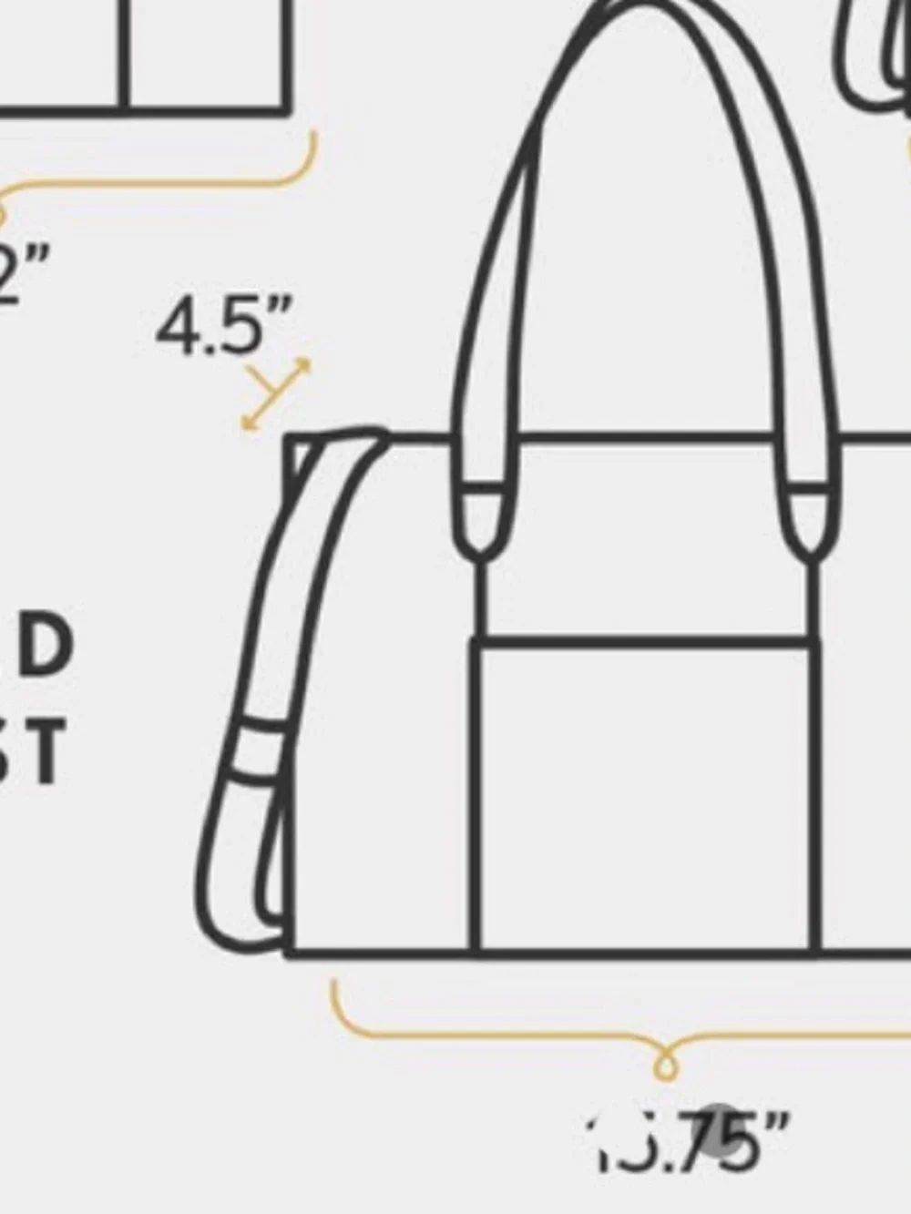 Portland Leather Large Lola Zipper Tote in Nutmeg